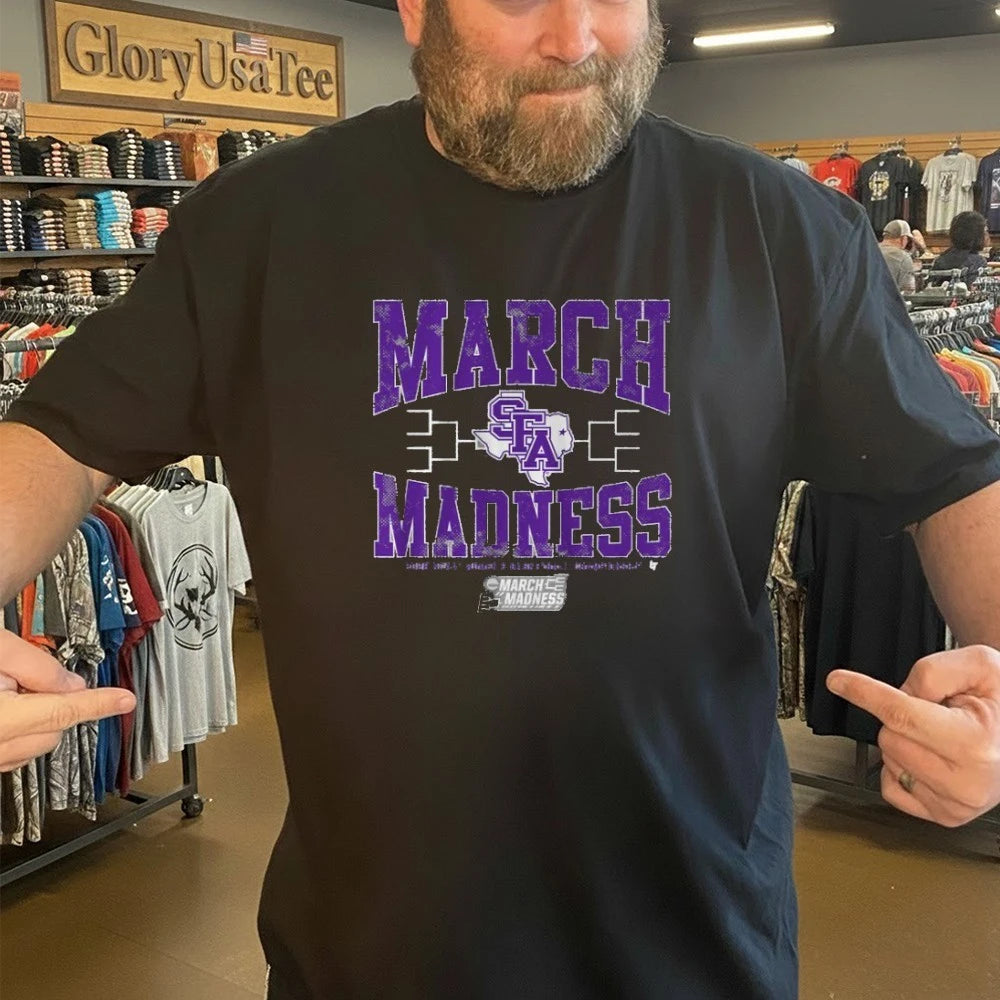 Stephen F. Austin Ladyjacks WBB 2026 March Madness NCAA Men’s Basketball Championship Shirt