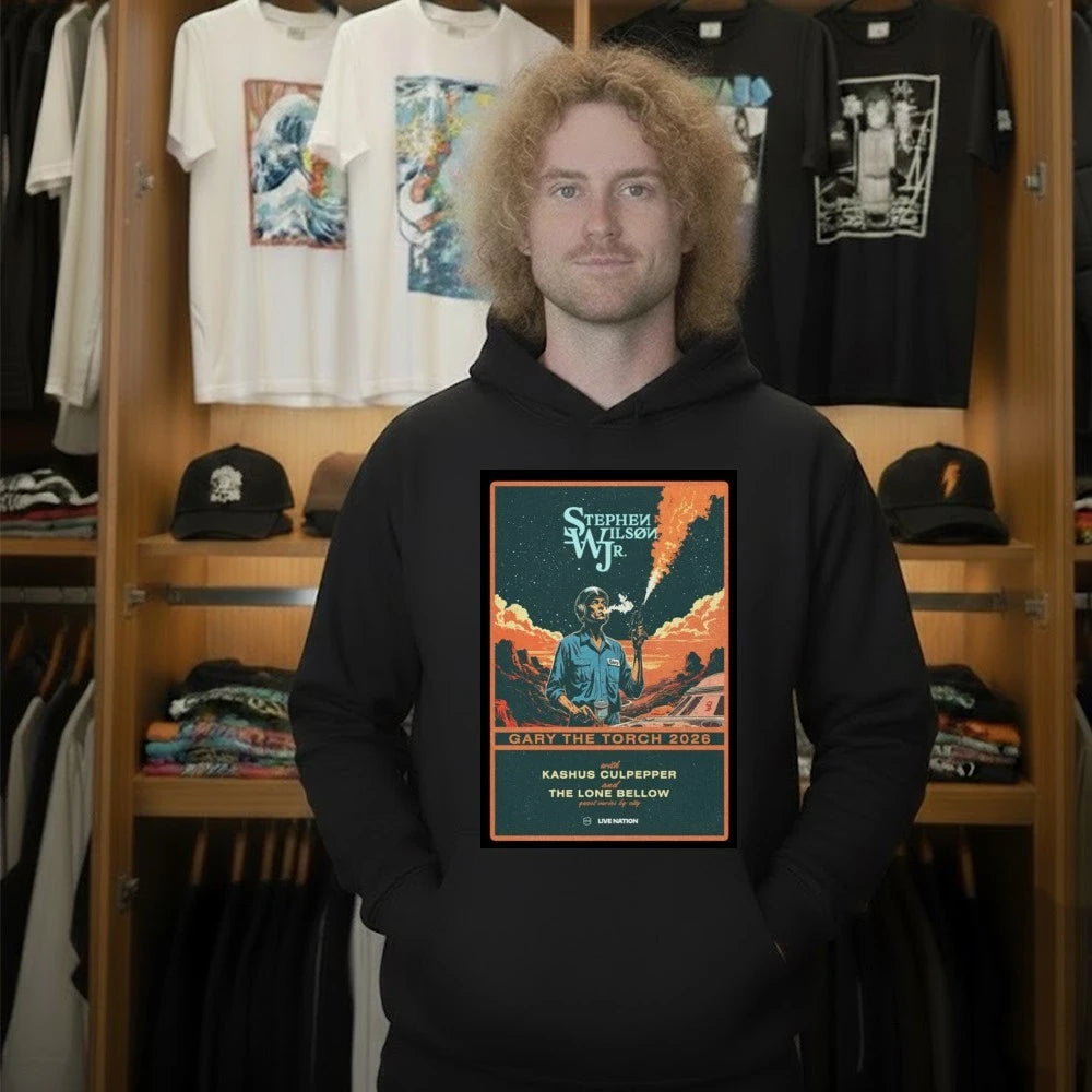 Stephen Wilson JR. Gary The Torch 2026 Tour Poster Shirt