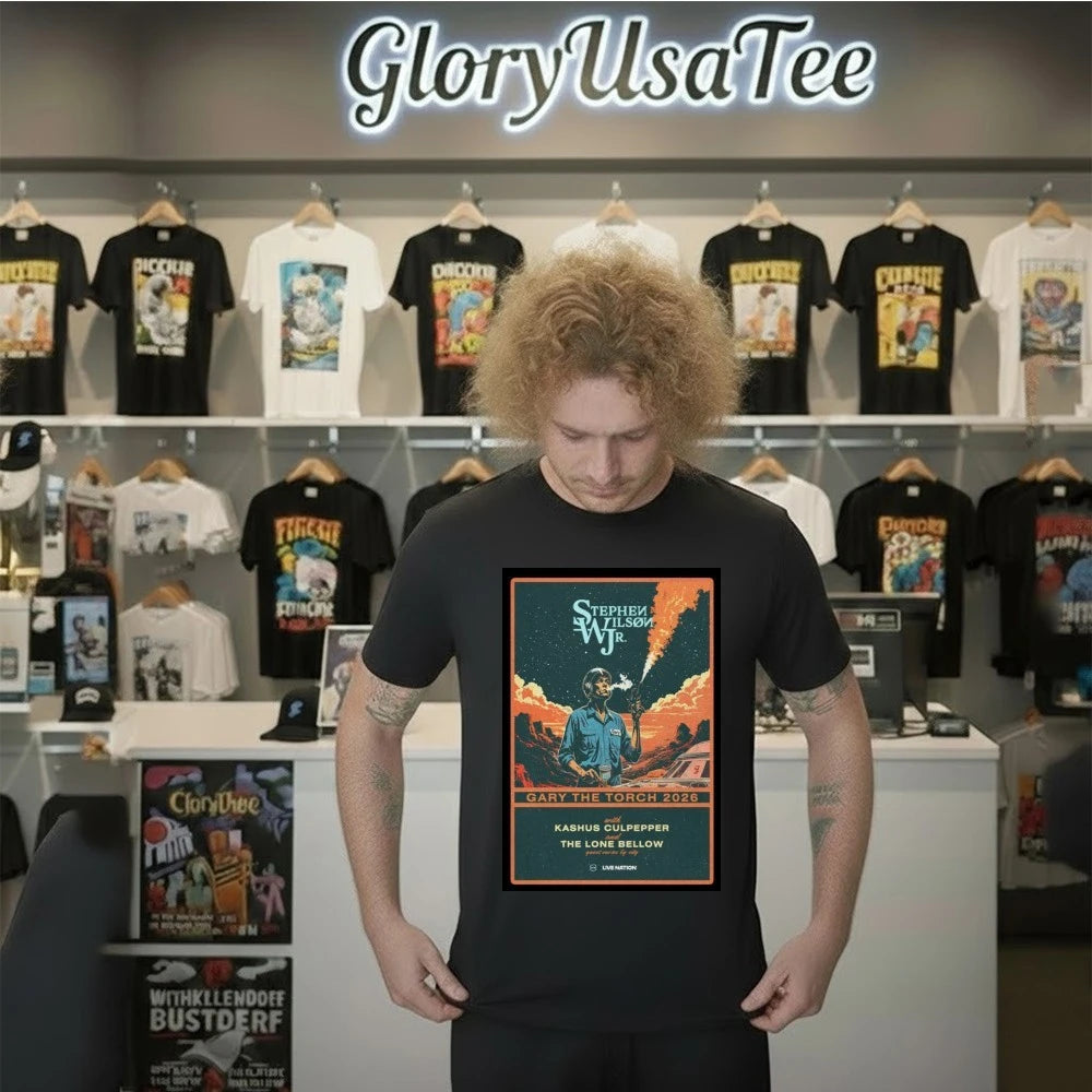 Stephen Wilson JR. Gary The Torch 2026 Tour Poster Shirt