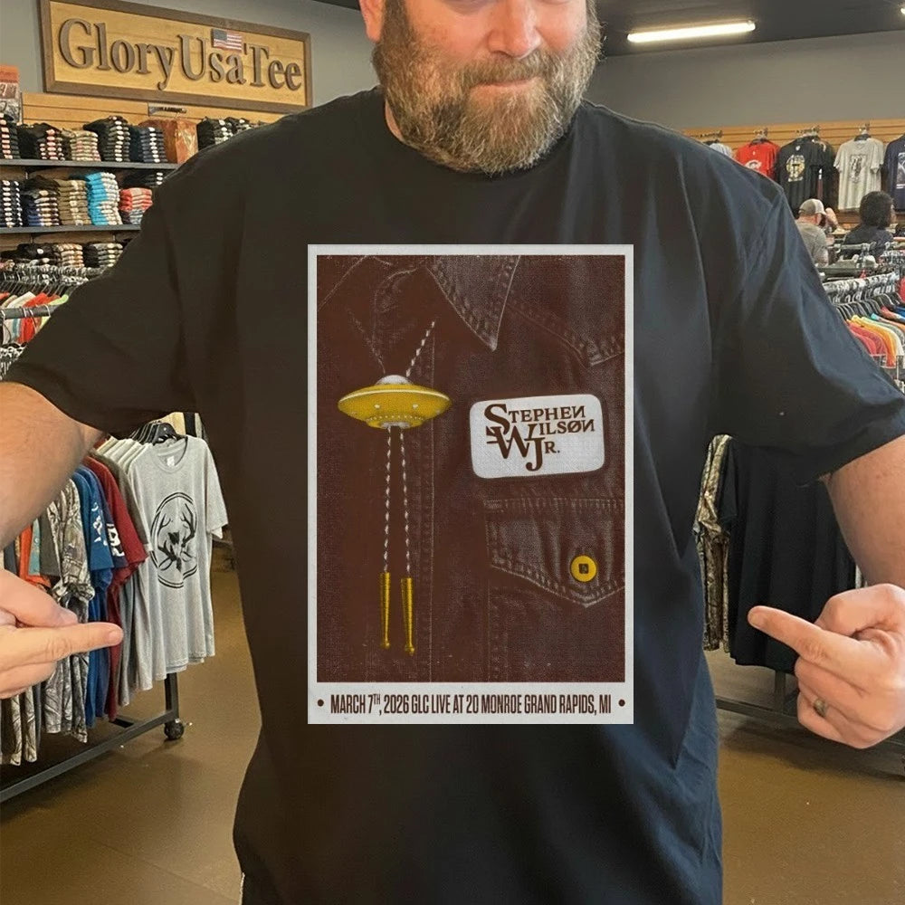 Stephen Wilson JR. Grand Rapids MI March 7 2026 Poster Shirt