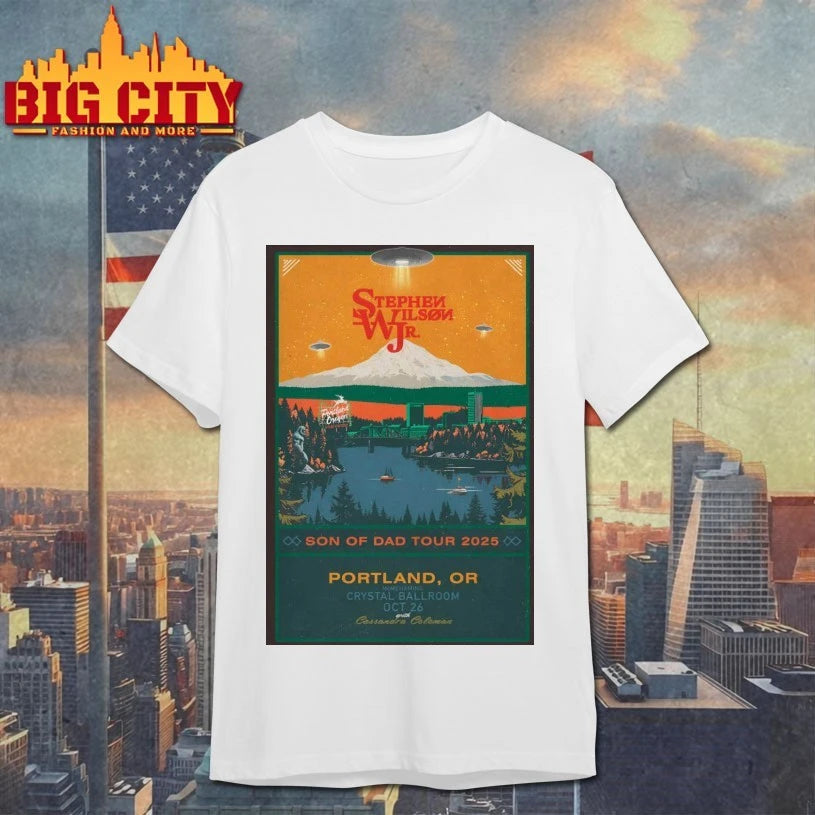 Stephen Wilson Jr. Oct 26 2025 Crystal Ballroom in Portland OR Poster shirt
