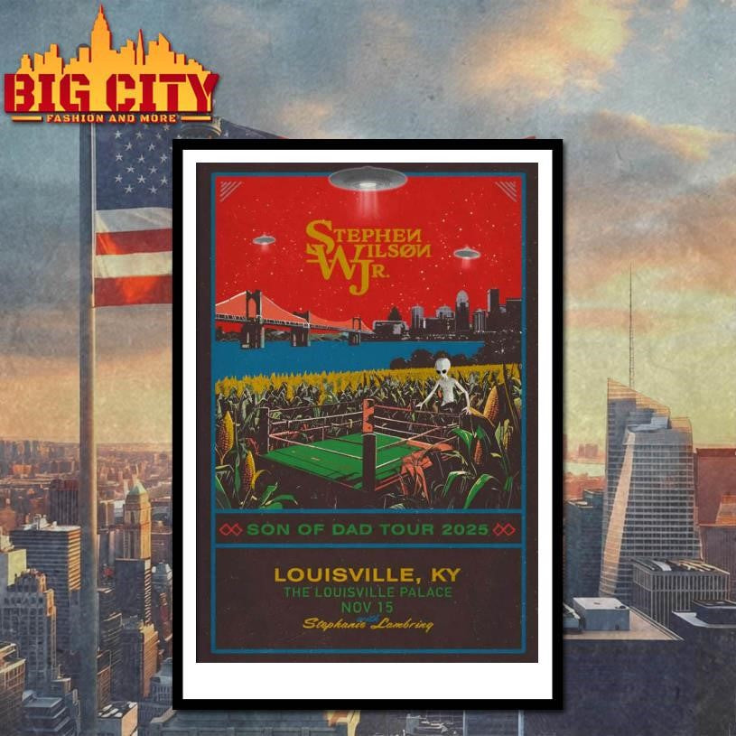 Stephen Wilson Jr. The Louisville Palace In Louisville KY On Nov 15 2025 Poster Shirt