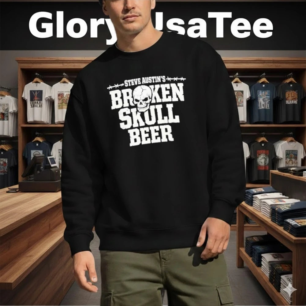 Steve Austin’s Broken Skull Beer Shirt