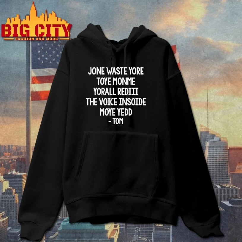 Steve Jone waste yore toye monme yorall rediii the voice insoide moye yedd tom Shirts