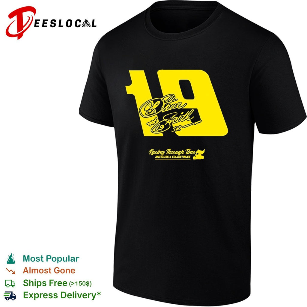 Steve Smith Sr 19 Racing Through Time Antiques Collectibles shirt