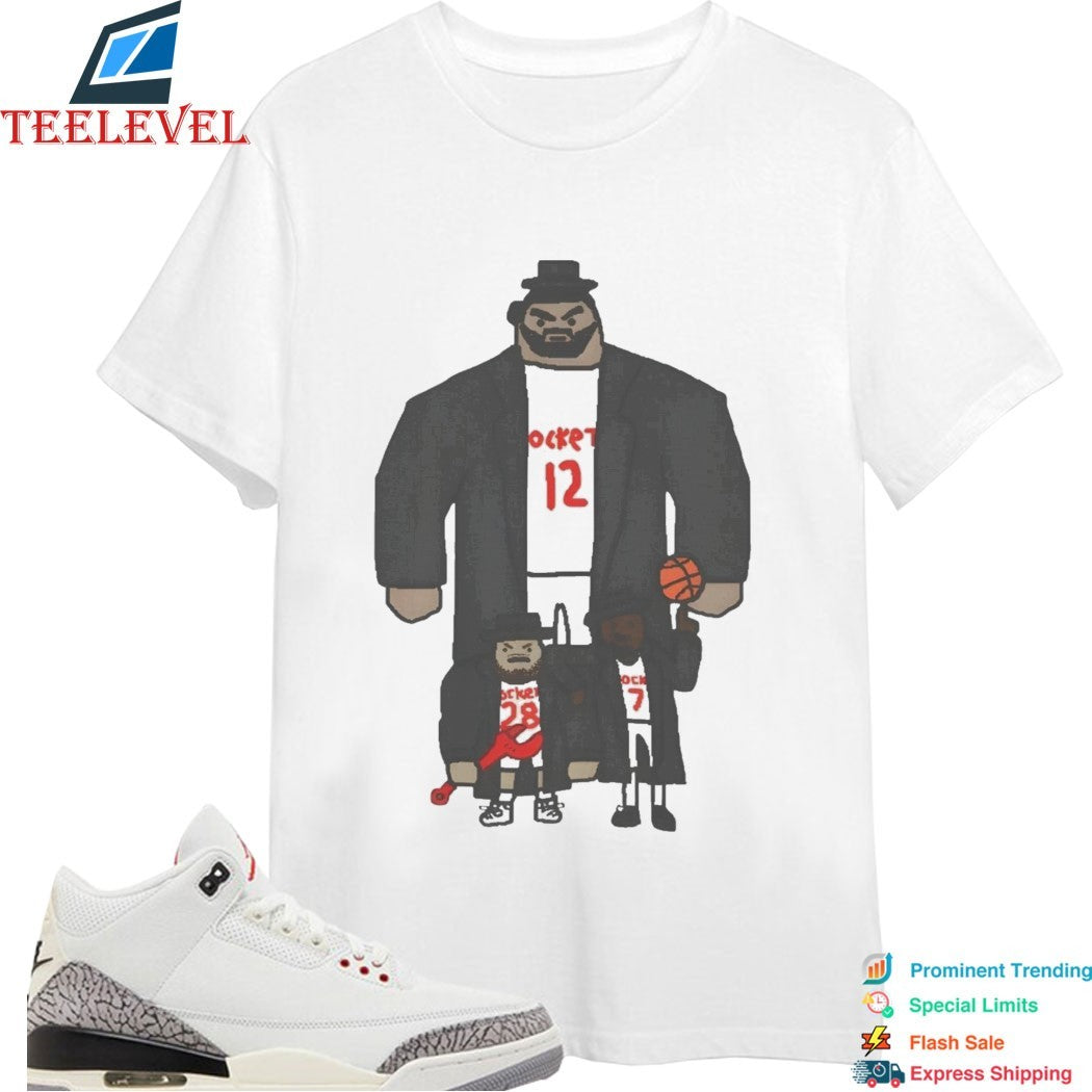 Steven Adams Alperen Sengun Kevin Durant Sen-Goon Squad T-Shirts