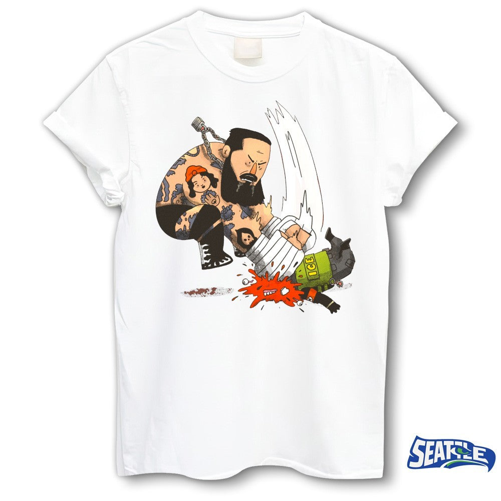 Stevie Tattooer AEW Wrestler Brody King Fuck ICE shirt
