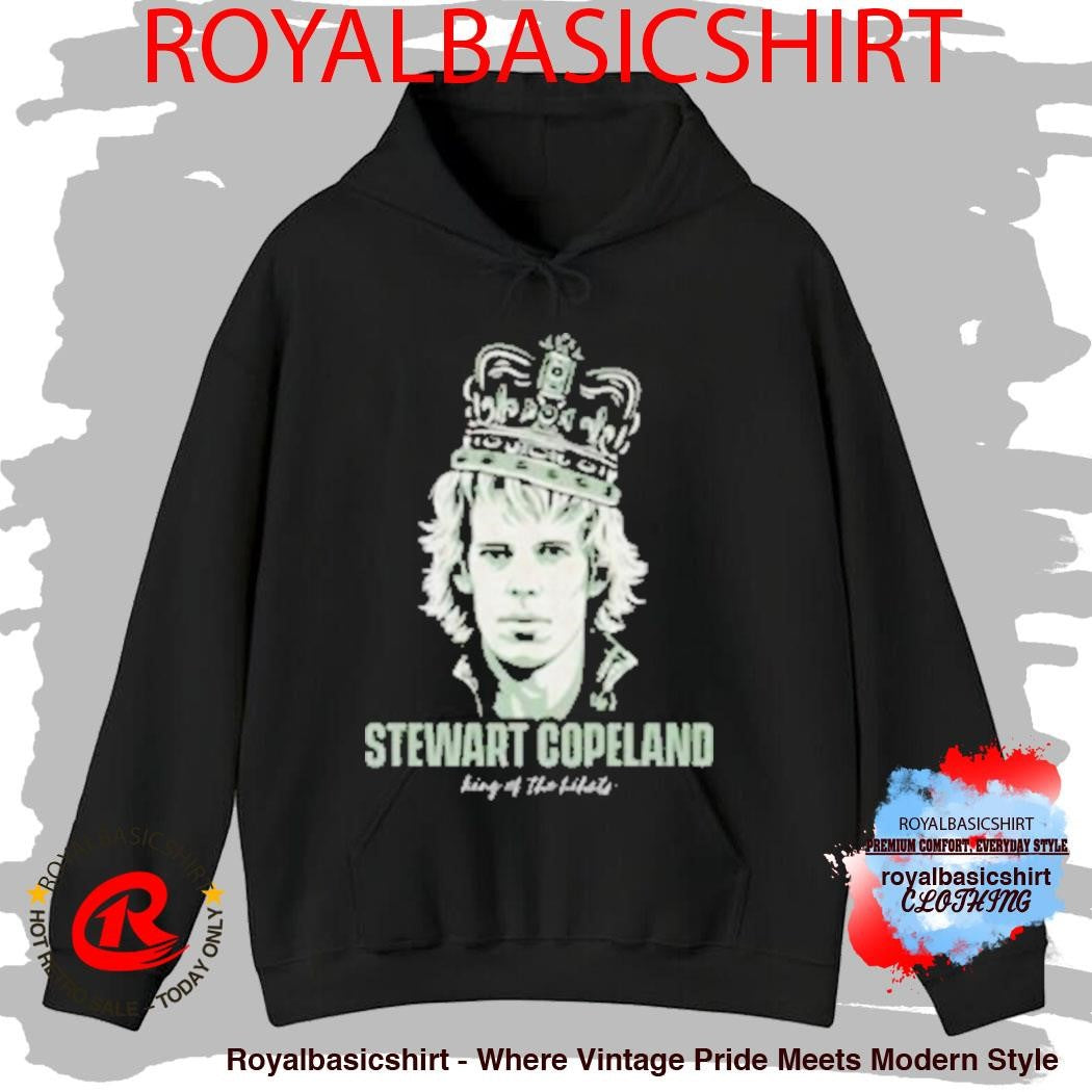 Stewart Copeland King Of The Hi-Hats W. Crown T-Shirt