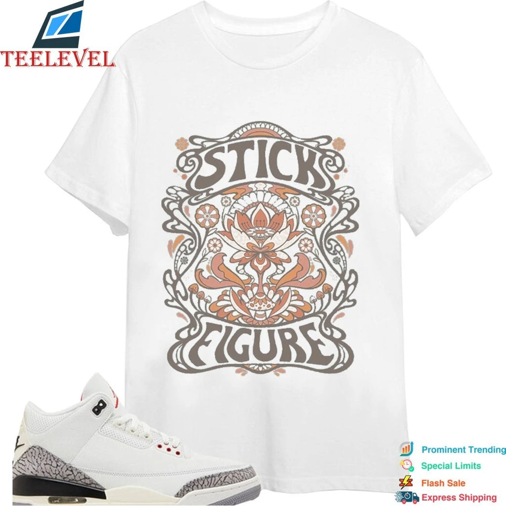 Stick Figure Lotus Groove Shirts