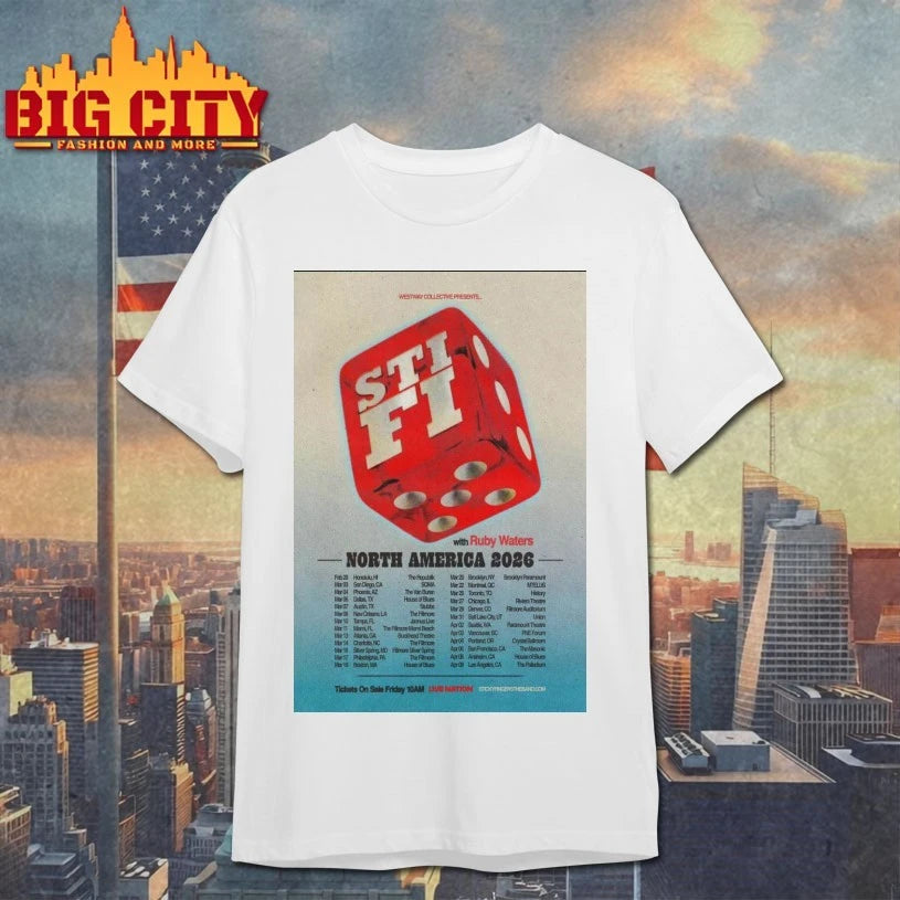 Sticky Fingers Fall Tour 2026 Poster Shirt