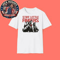 Stiff Little Fingers Band Raise Your Voice Ecru Tour Shirt