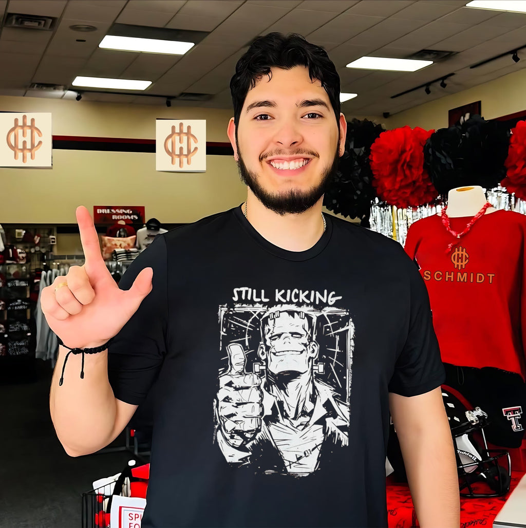 Still Kicking Frankenstein Monster Horror shirt
