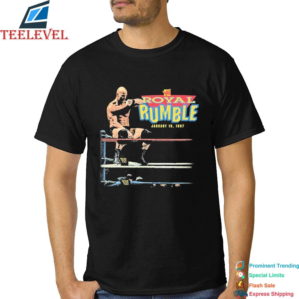Stone Cold Steve Austin Royal Rumble 1997 T-Shirts