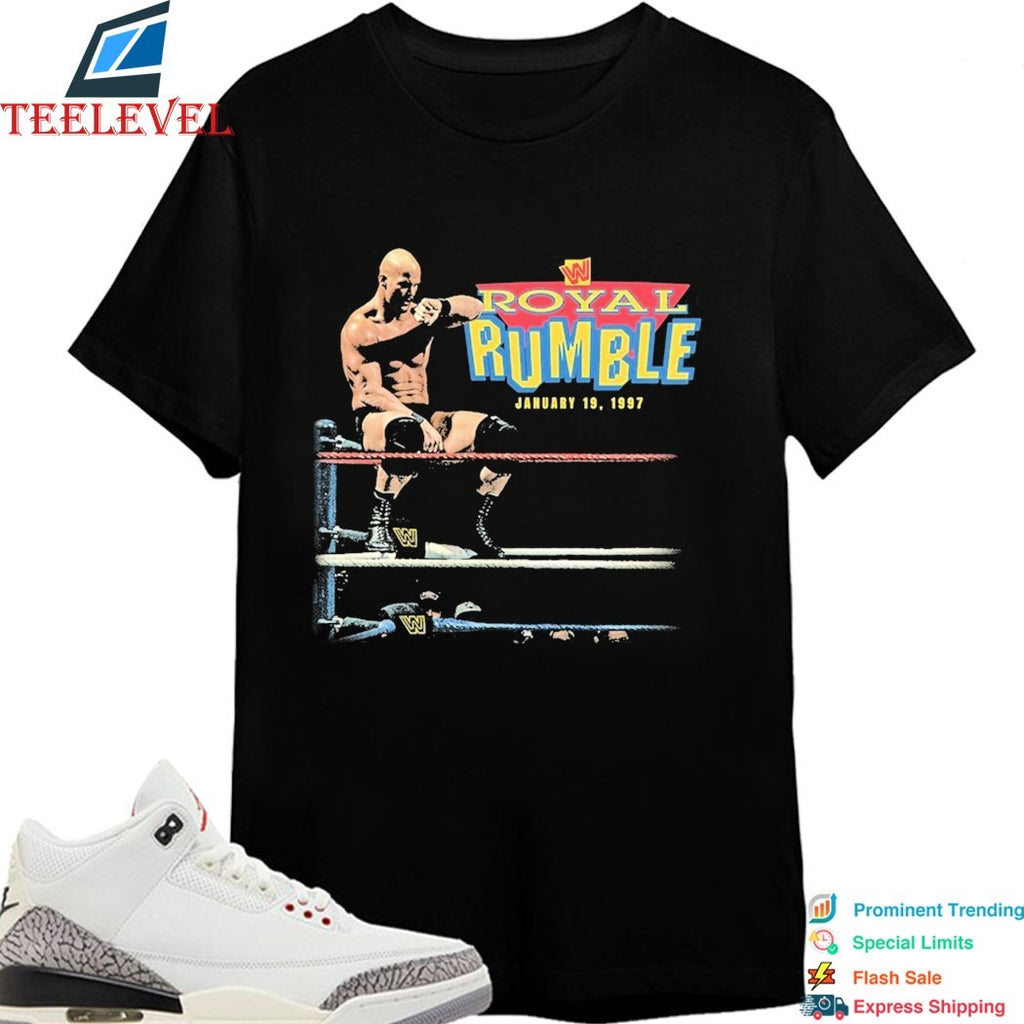 Stone Cold Steve Austin Royal Rumble 1997 T-Shirts