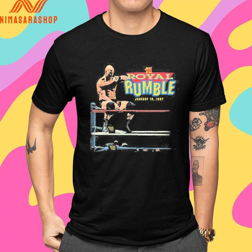 Stone Cold Steve Austin Royal Rumble January 19 1997 Shirts