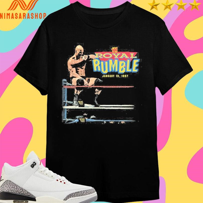 Stone Cold Steve Austin Royal Rumble January 19 1997 Shirts