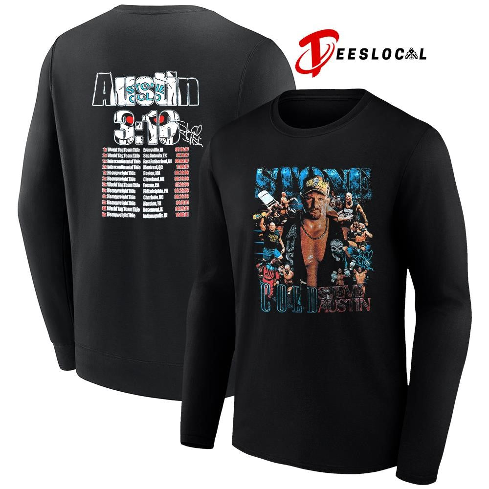 Stone Cold Steven Austin dates schedule signature vintage shirt