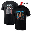 Stone Cold Steven Austin dates schedule signature vintage shirt