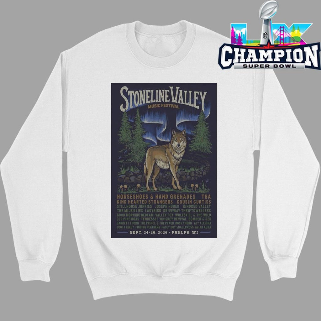 Stoneline Valley Music Festival Phelps Wisconsin Sept 24-26 2026 Shirt
