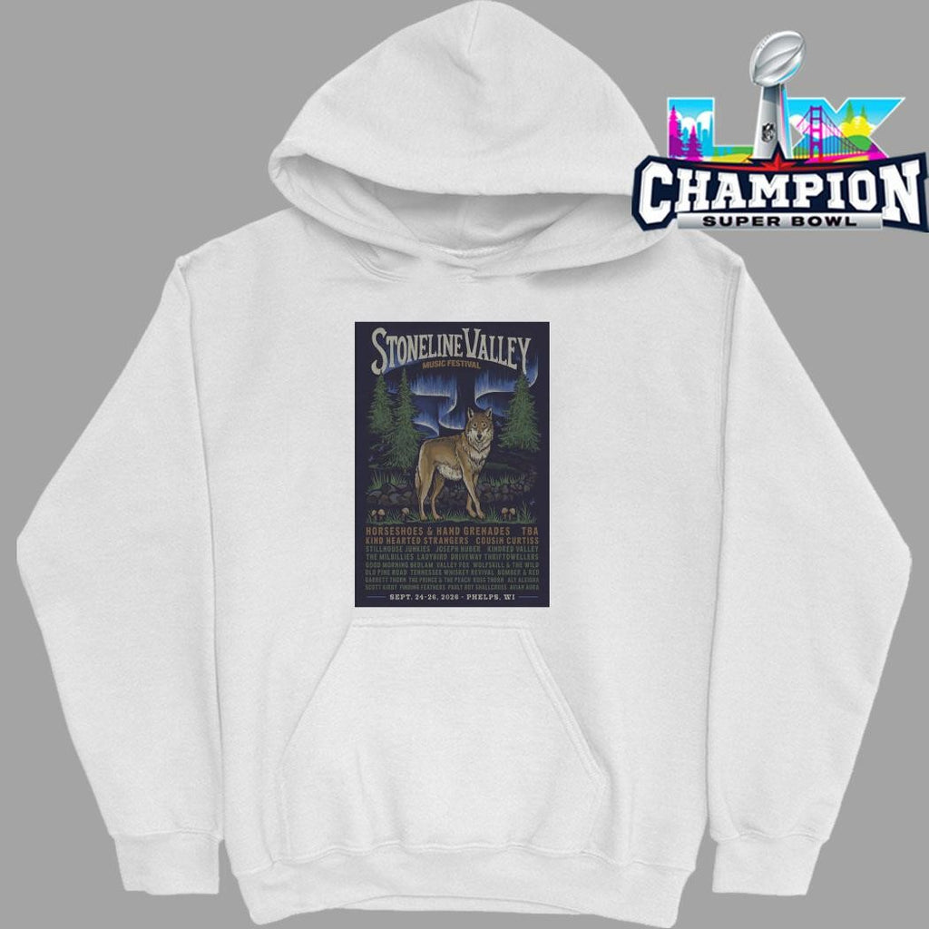 Stoneline Valley Music Festival Phelps Wisconsin Sept 24-26 2026 Shirt