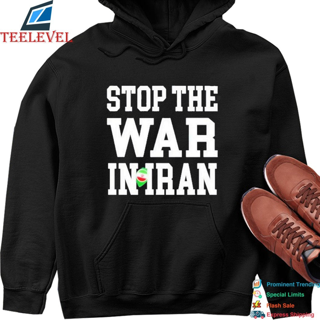 Stop The War In Iran Us Strike Iran T-Shirt