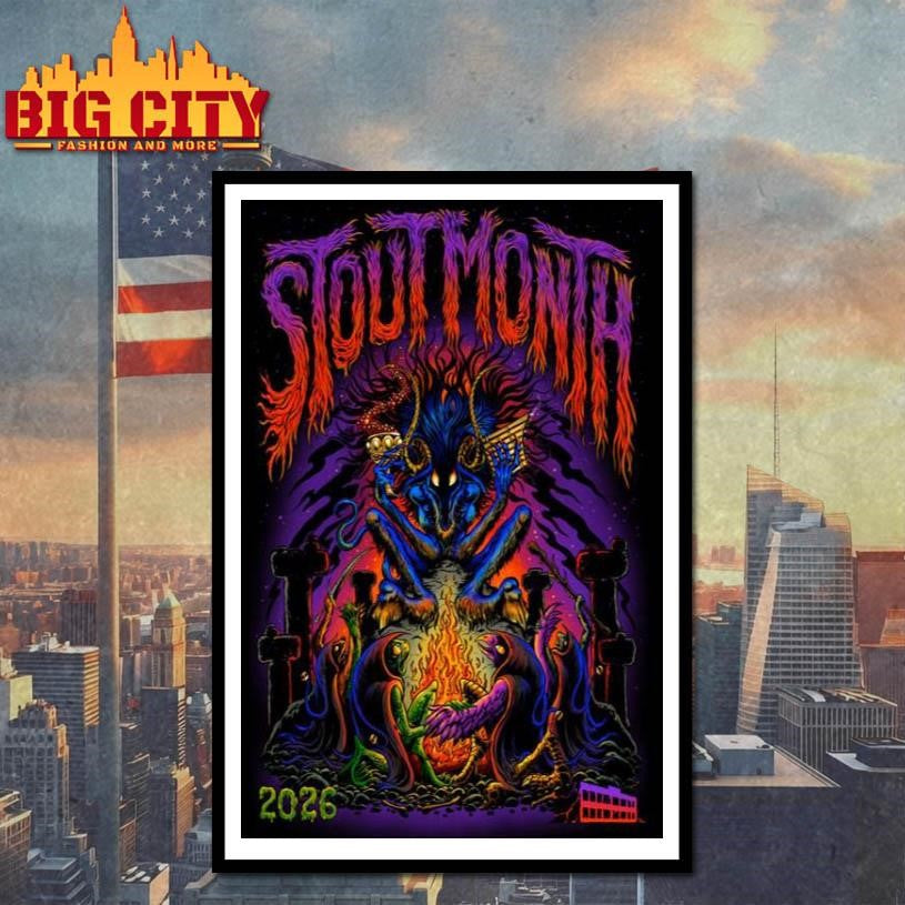 Stout Month 2026 Poster Shirt