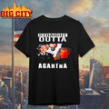 Straight Outta Agartha History Conspiracy Ancient Civilization Parody Shirt