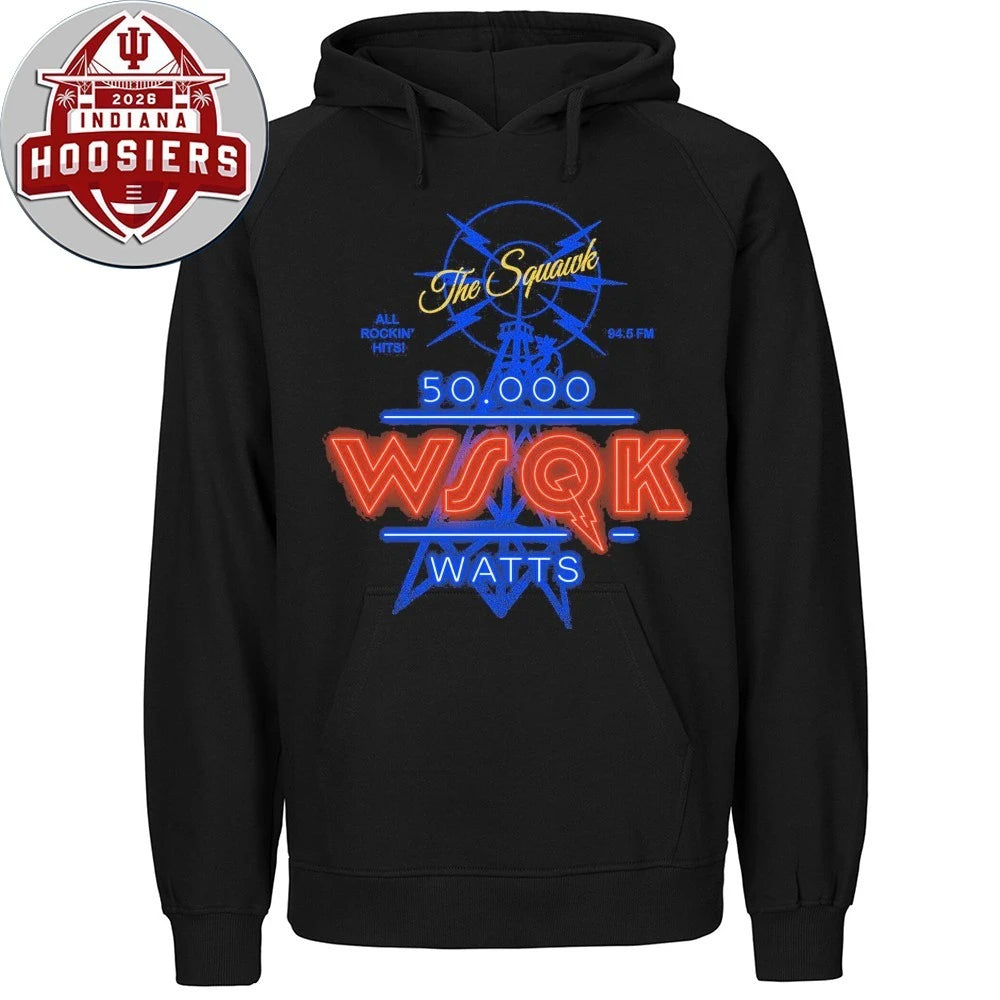 Stranger Radio The Squawk All Rockin Hits 50 000 Wsqk Watts Shirt