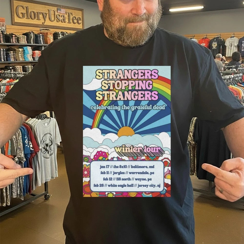 Strangers Stopping Strangers Poster Jersey City, NJ Feb 28 2026 Poster Shirt