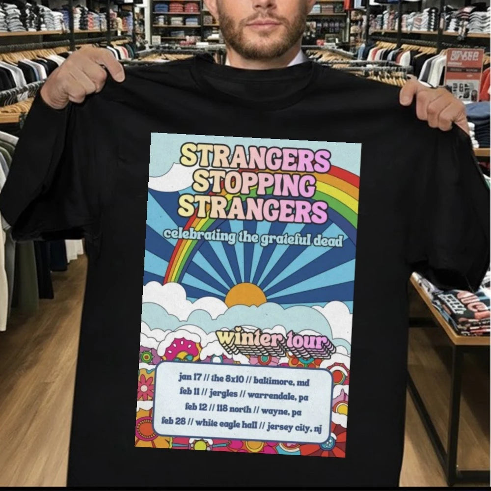 Strangers Stopping Strangers Poster Jersey City, NJ Feb 28 2026 Poster Shirt