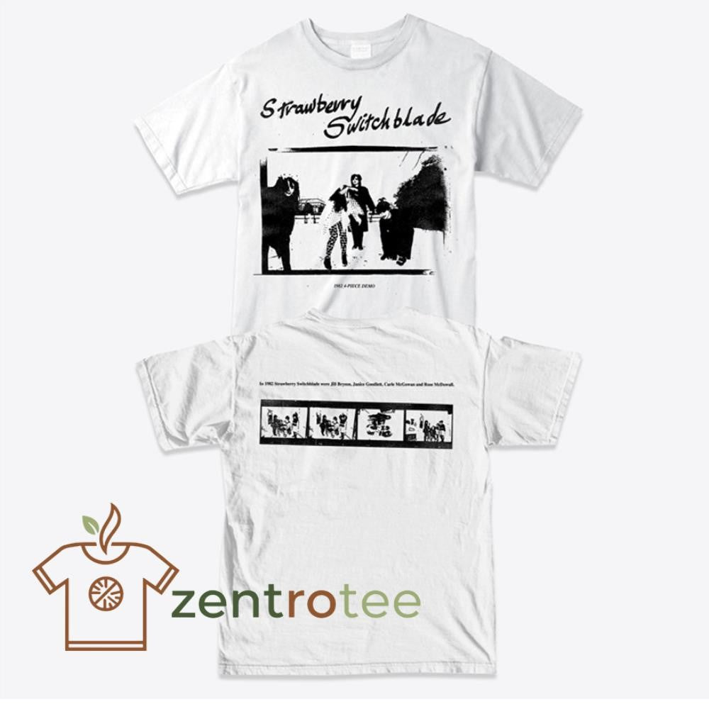 Strawberry Switchblade 1982 Band In The Snow shirt