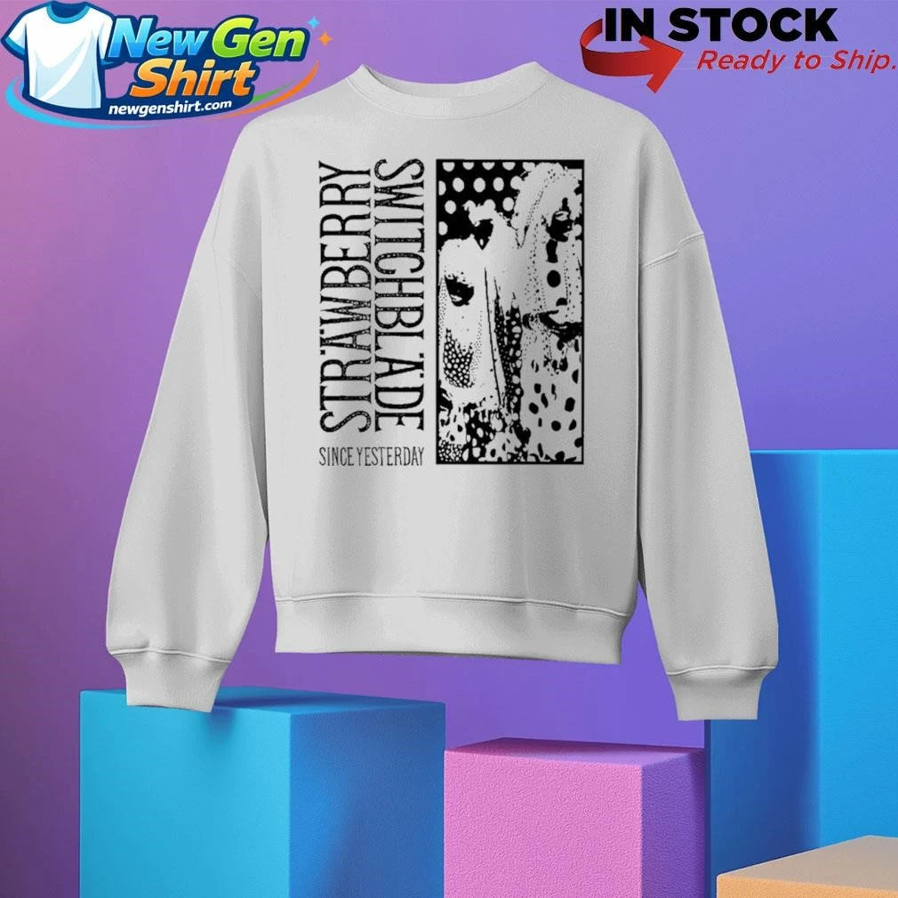 Strawberry Switchblade White Shirt