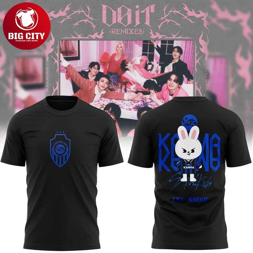 Stray Kids Do It x Lee Know Edition Two Sided Shirt