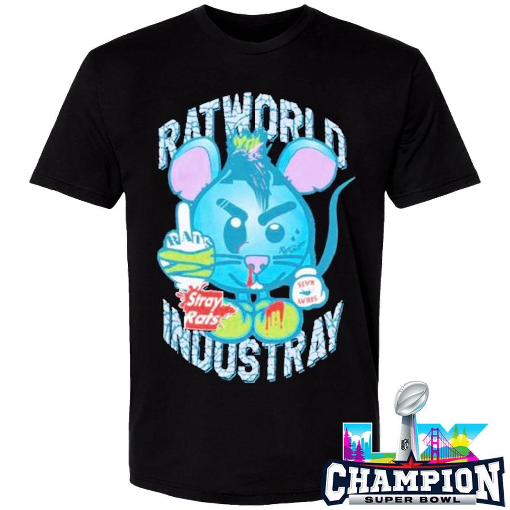 Stray Rats The Ratgirl Rat World Industry Shirt