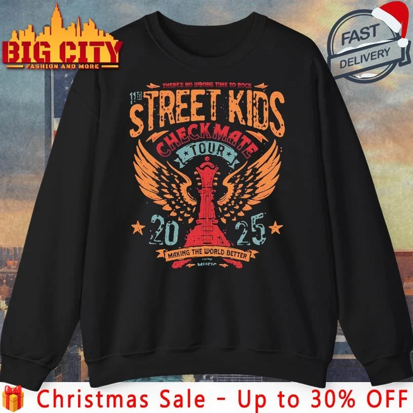 Street kids checkmate tour 2025 making the world better shirt