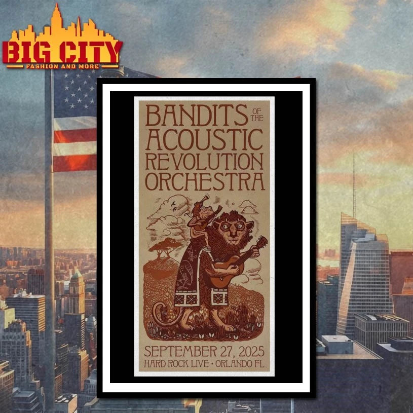 Streetlight Manifesto Sep 27, 2025 Hard Rock Live Orlando, Orlando, FL Poster Shirts