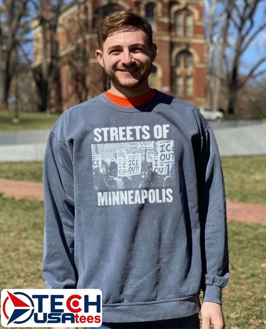 Streets of Minneapolis ICE out protest shirt