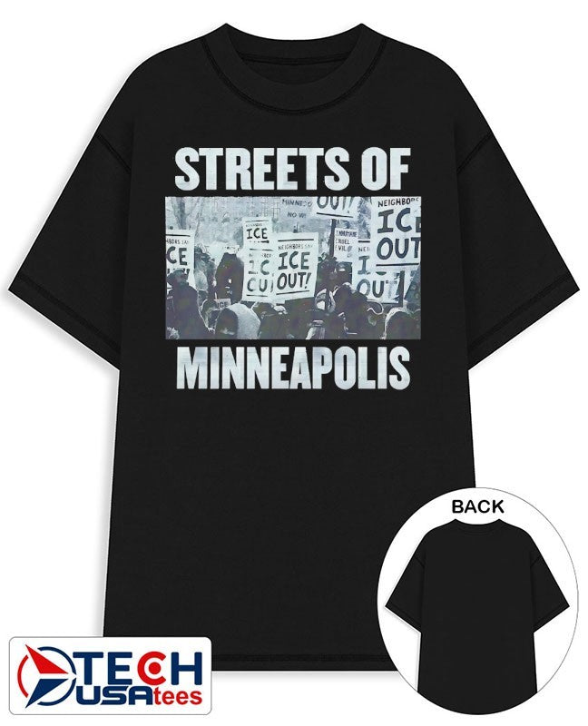 Streets of Minneapolis ICE out protest shirt