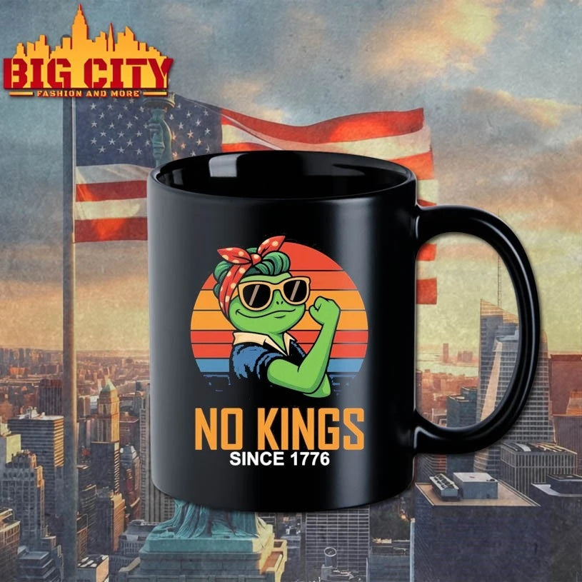 Strong Frog No Kings Since 1776 Shirt