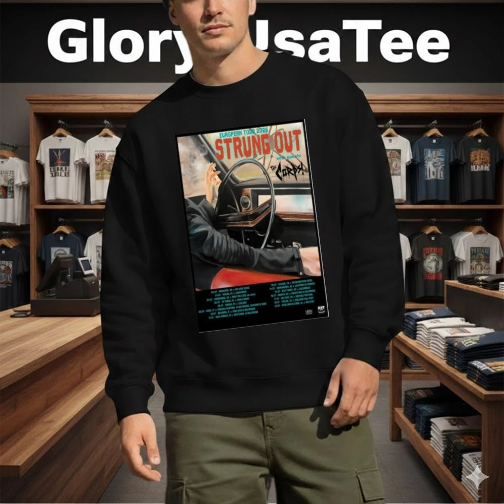 Strung Out European Tour 2026 Poster Shirt