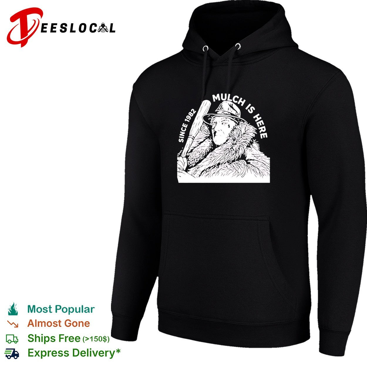 Stu Feiner mulch is here since 1982 graphic shirt