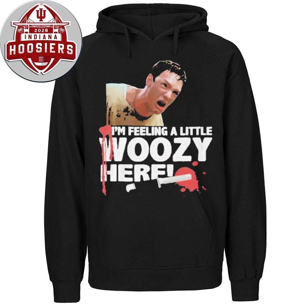 Stu Macher Im Feeling A Little Woozy Here Iconic Scream Movie Quote Holiday Gift Shirt