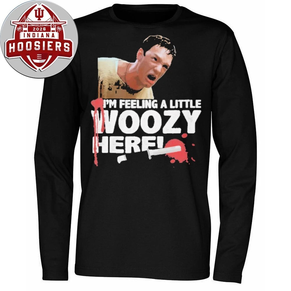 Stu Macher Im Feeling A Little Woozy Here Iconic Scream Movie Quote Holiday Gift Shirt