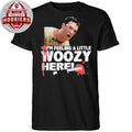Stu Macher Im Feeling A Little Woozy Here Iconic Scream Movie Quote Holiday Gift Shirt