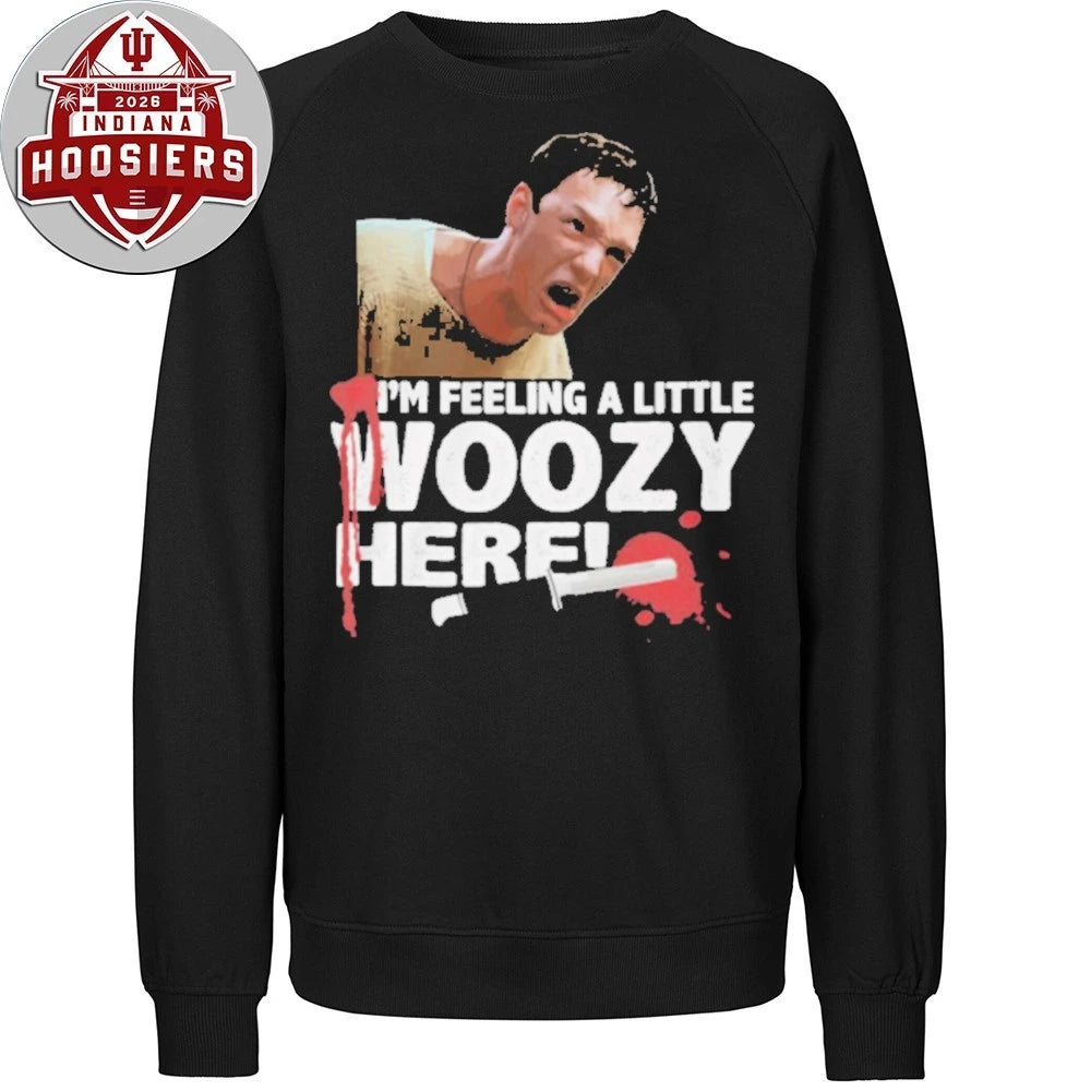 Stu Macher Im Feeling A Little Woozy Here Iconic Scream Movie Quote Holiday Gift Shirt