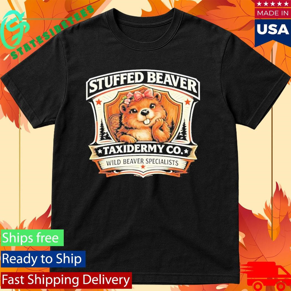 Stuffed Beaver Wild Beaver Specialists Shirt