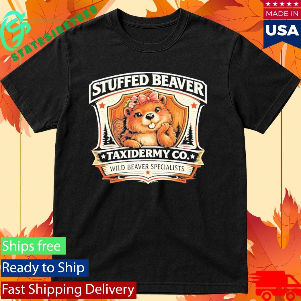 Stuffed Beaver Wild Beaver Specialists Shirt