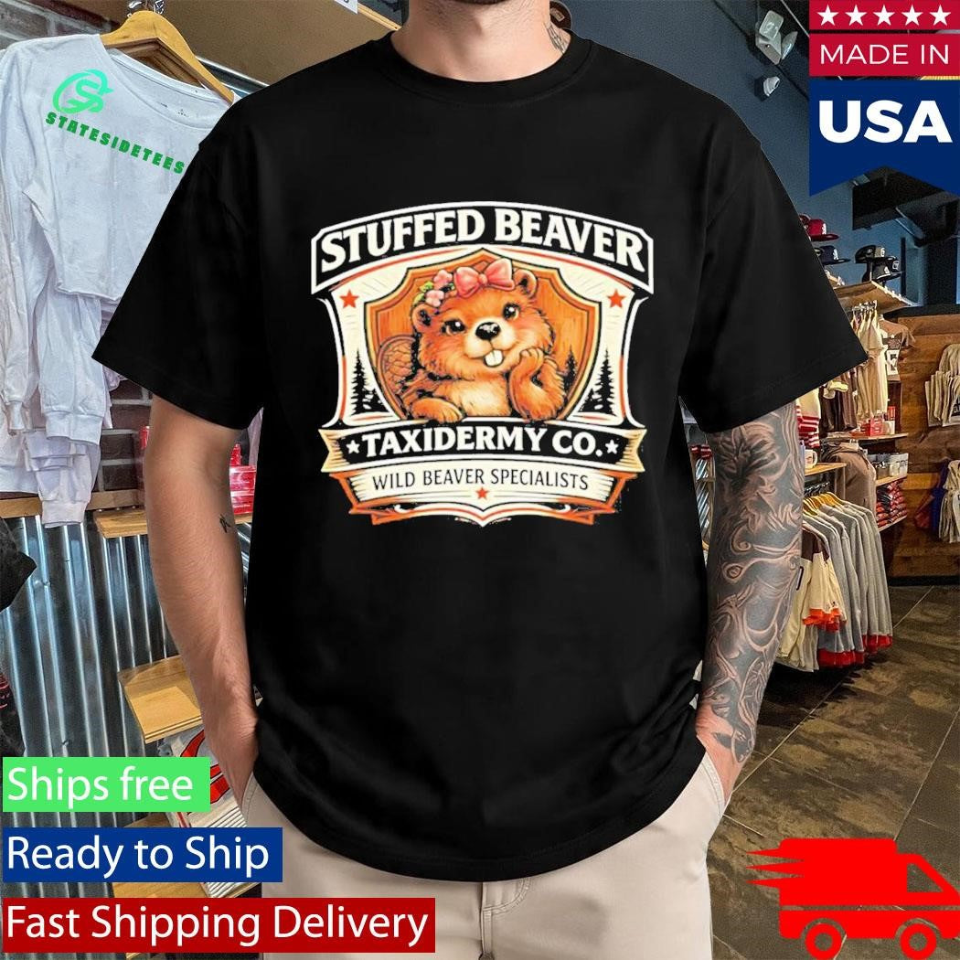 Stuffed Beaver Wild Beaver Specialists Shirt