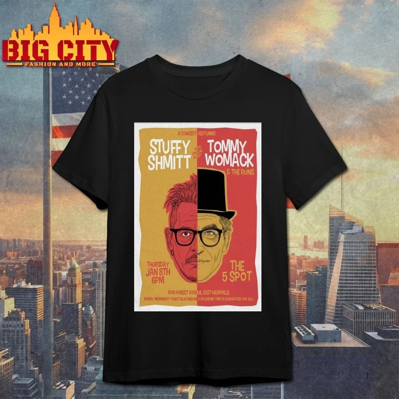 Stuffy Shmitt With Tommy Womack Event Nashville TN On Jan 8 2026 Poster shirt