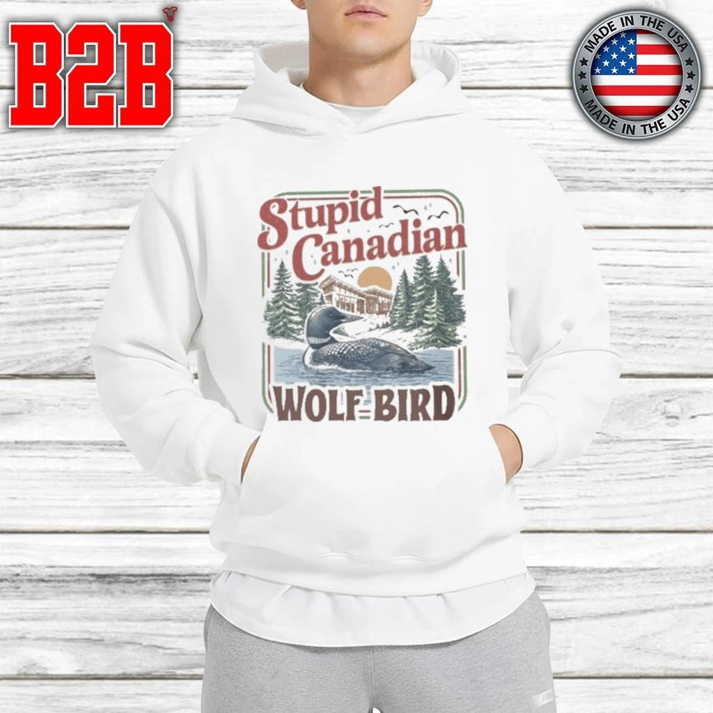 Stupid Canadian Wolf Bird Heated Rivalry Inspired Shirt